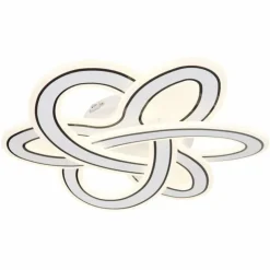Luminaires Globo Lighting Éclairage Led|Plafonnier Globo CORREY LED Blanc, 1 lumière
