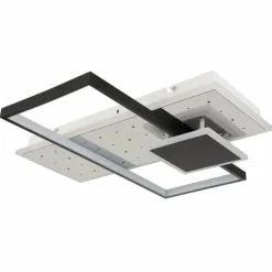 Luminaires Globo Lighting Éclairage Led|Plafonnier Globo DABBY LED Noir, Blanc, 1 lumière, Télécommandes