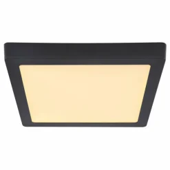 Luminaires Globo Lighting Éclairage Led|Plafonnier Globo DINO LED Noir, 1 lumière