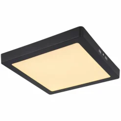 Luminaires Globo Lighting Éclairage Led|Plafonnier Globo DINO LED Noir, 1 lumière