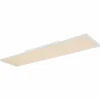 Plafonnier Globo DORO LED Blanc, 2 lumières, Télécommandes, Changeur de couleurs