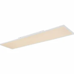Plafonnier Globo DORO LED Blanc, 2 lumières, Télécommandes, Changeur de couleurs