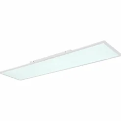 Plafonnier Globo DORO LED Blanc, 2 lumières, Télécommandes, Changeur de couleurs