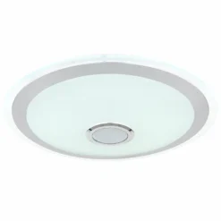 Plafonnier Globo DUNNY LED Blanc, 1 lumière, Télécommandes, Changeur de couleurs