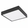 Luminaires Globo Lighting Éclairage Led|Plafonnier Globo ECHO LED Noir, 1 lumière