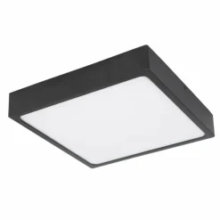 Luminaires Globo Lighting Éclairage Led|Plafonnier Globo ECHO LED Noir, 1 lumière