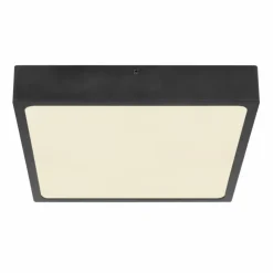 Luminaires Globo Lighting Éclairage Led|Plafonnier Globo ECHO LED Noir, 1 lumière