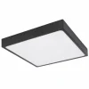 Luminaires Globo Lighting Éclairage Led|Plafonnier Globo ECHO LED Noir, 1 lumière