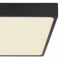 Luminaires Globo Lighting Éclairage Led|Plafonnier Globo ECHO LED Noir, 1 lumière