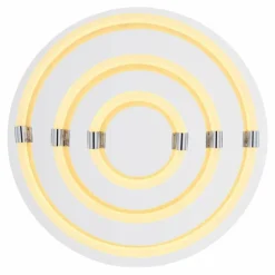 Luminaires Globo Lighting Éclairage Led|Plafonnier Globo EPI LED Blanc, 1 lumière