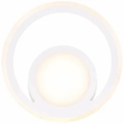 Luminaires Globo Lighting Éclairage Led|Plafonnier Globo FENNA LED Blanc, 1 lumière