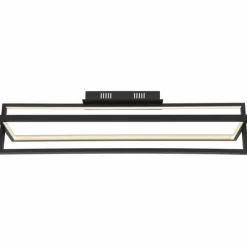 Luminaires Globo Lighting Éclairage Led|Plafonnier Globo FLIPS LED Noir, 1 lumière, Télécommandes