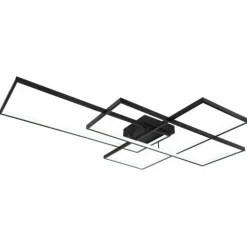 Luminaires Globo Lighting Éclairage Led|Plafonnier Globo GABRIEL LED Noir, 1 lumière, Télécommandes