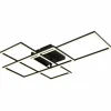Plafonnier Globo GABRIEL LED Noir, 1 lumière