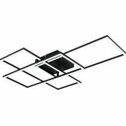 Plafonnier Globo GABRIEL LED Noir, 1 lumière