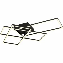 Plafonnier Globo GABRIEL LED Noir, 1 lumière