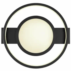 Luminaires Globo Lighting Éclairage Led|Plafonnier Globo GISELL LED Noir, 1 lumière, Télécommandes, Changeur de couleurs