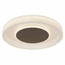 Luminaires Globo Lighting Éclairage Led|Plafonnier Globo GOFFI LED Blanc, 1 lumière, Télécommandes
