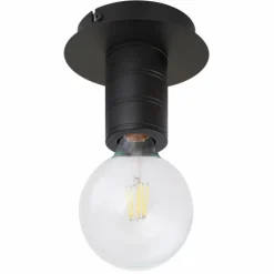 Luminaires Globo Lighting Plafonniers|Plafonnier Globo HERMINE Noir, 1 lumière