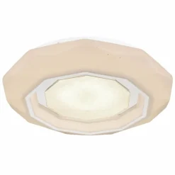 Luminaires Globo Lighting Éclairage Led|Plafonnier Globo HOKKI LED Blanc, 1 lumière, Télécommandes