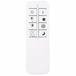 Luminaires Globo Lighting Éclairage Led|Plafonnier Globo HOKKI LED Blanc, 1 lumière, Télécommandes