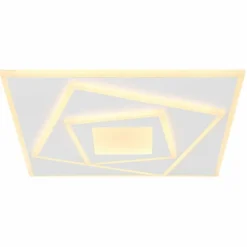 Luminaires Globo Lighting Éclairage Led|Plafonnier Globo HORNI LED Blanc, 1 lumière