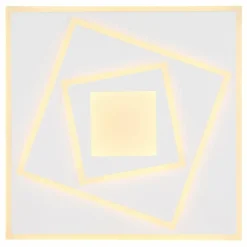 Luminaires Globo Lighting Éclairage Led|Plafonnier Globo HORNI LED Blanc, 1 lumière