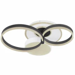 Plafonnier Globo JACK LED Blanc, 1 lumière, Télécommandes