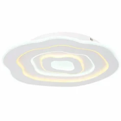 Luminaires Globo Lighting Éclairage Led|Plafonnier Globo JACKS LED Blanc, 1 lumière