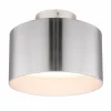 Luminaires Globo Lighting Éclairage Led|Plafonnier Globo JENNY LED Nickel mat, 1 lumière