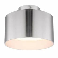 Luminaires Globo Lighting Éclairage Led|Plafonnier Globo JENNY LED Nickel mat, 1 lumière