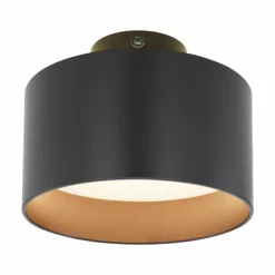 Luminaires Globo Lighting Éclairage Led|Plafonnier Globo JENNY LED Noir, 1 lumière