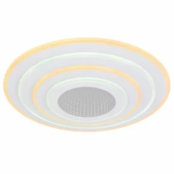 Plafonnier Globo JOCELYN LED Blanc, 1 lumière, Télécommandes