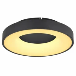 Luminaires Globo Lighting Éclairage Led|Plafonnier Globo JOLLI LED Noir, 1 lumière, Télécommandes