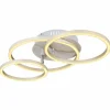 Luminaires Globo Lighting Éclairage Led|Plafonnier Globo KENDY LED Nickel mat, 1 lumière