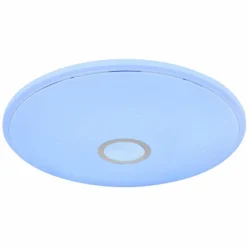Plafonnier Globo LAMON Blanc, 1 lumière, Changeur de couleurs
