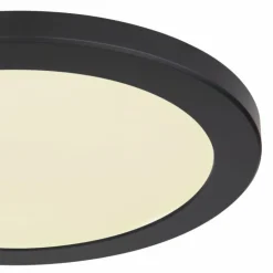 Luminaires Globo Lighting Éclairage Led|Plafonnier Globo LASSE LED Noir, 1 lumière