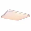 Plafonnier Globo LASSY LED Blanc, 1 lumière, Télécommandes