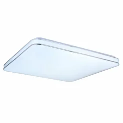 Plafonnier Globo LASSY LED Blanc, 1 lumière, Télécommandes