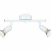 Luminaires Globo Lighting Éclairage Led|Plafonnier Globo LED Blanc, 2 lumières