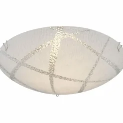 Luminaires Globo Lighting Éclairage Led|Plafonnier Globo LED Chrome, 1 lumière