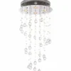 Luminaires Globo Lighting Éclairage Led|Plafonnier Globo LED Chrome, Clair, 4 lumières