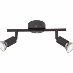 Luminaires Globo Lighting Éclairage Led|Plafonnier Globo LED Rouille, 2 lumières
