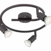Luminaires Globo Lighting Éclairage Led|Plafonnier Globo LED Rouille, 3 lumières