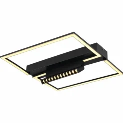 Luminaires Globo Lighting Éclairage Led|Plafonnier Globo MAXWELL LED Noir, 2 lumières