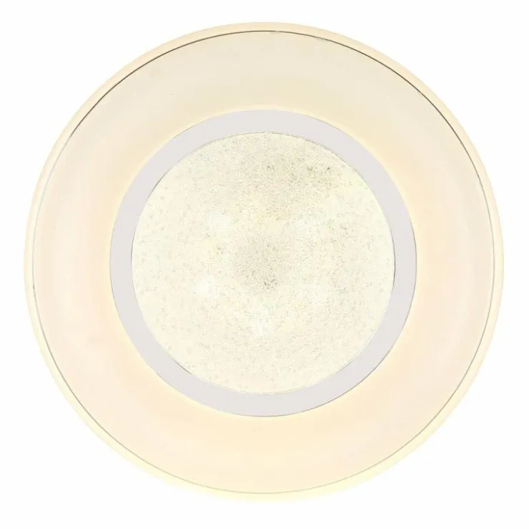 Luminaires Globo Lighting Éclairage Led|Plafonnier Globo MICKEY LED Blanc, 1 lumière, Télécommandes