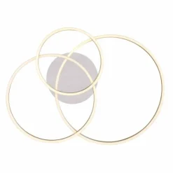 Luminaires Globo Lighting Éclairage Led|Plafonnier Globo MUNNI LED Nickel mat, 1 lumière