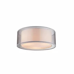 Luminaires Globo Lighting Plafonniers|Plafonnier Globo Nickel mat, 3 lumières