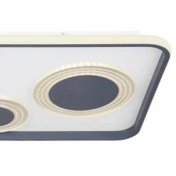 Luminaires Globo Lighting Éclairage Led|Plafonnier Globo NORA LED Noir, 1 lumière, Télécommandes