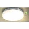 Luminaires Globo Lighting Plafonniers|Plafonnier Globo OPAL Acier inoxydable, Nickel mat, Blanc, 3 lumières